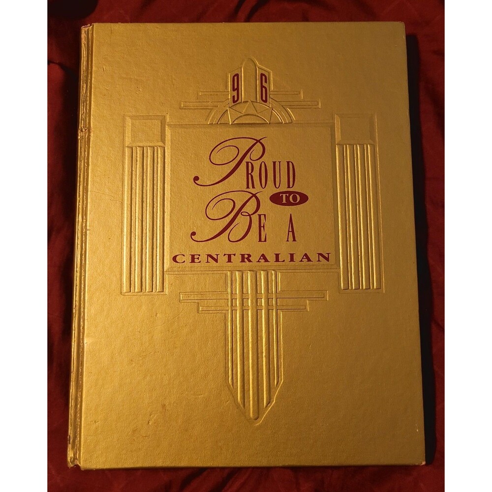 '96 Central State University CENTRALIAN Annual Yearbook